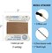 Griffin Nylon Bead Cord Perlseide – Size 12 (0.98mm) – 2 Meters per Card – Stainless Steel Needle Attached – for Knotting Pearls, Gemstones, Crystals and Beads